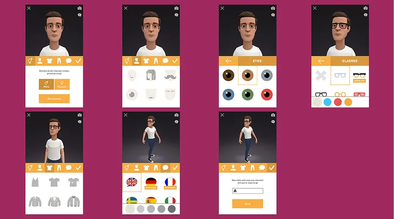 The improved and better performing Character creator